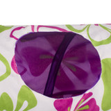 HILOU PET Floral Pattern Foldable 2 Holes 120CM Crinkle