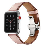 Butterfly Buckle Apple Watch Band