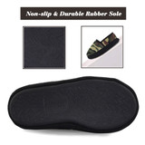 Warm Cotton Winter Slippers for Boy Cozy Indoor Slip-on Slippers with Hard Sole