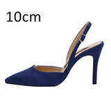 Women Pumps Sexy Summer Shoes High Heels Brand Woman Party Shoes Slingback Pointed Toe Buckle Strap Female Dress Shoes Plus Size