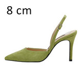 Women Pumps Sexy Summer Shoes High Heels Brand Woman Party Shoes Slingback Pointed Toe Buckle Strap Female Dress Shoes Plus Size