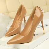BIGTREE New Patent Leather Wonen Pumps Fashion Office Shoes Women Sexy High Heels Shoes Women's Wedding Shoes BIGTREE New Patent Leather Wonen Pumps Fashion Office Shoes Women Sexy High Heels Shoes Women's Wedding Shoes