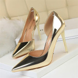 BIGTREE New Patent Leather Wonen Pumps Fashion Office Shoes Women Sexy High Heels Shoes Women's Wedding Shoes BIGTREE New Patent Leather Wonen Pumps Fashion Office Shoes Women Sexy High Heels Shoes Women's Wedding Shoes