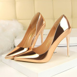 BIGTREE New Patent Leather Wonen Pumps Fashion Office Shoes Women Sexy High Heels Shoes Women's Wedding Shoes BIGTREE New Patent Leather Wonen Pumps Fashion Office Shoes Women Sexy High Heels Shoes Women's Wedding Shoes