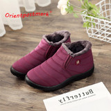 Women Winter Boots Unisex Couples Snow Boots Women Ankle Shoes New Fashion Color Ladies Ankle Boots  Waterproof Shoes Keep Warm