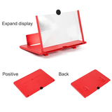 Folding Adjustable 3D Phone Screen Magnifier HD Non Slip with Bracket