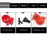 30 PCS Chicken Waterer