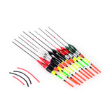 FISH KING 10PCS/lot Fishing Float Set Flutuador Mix Size Color