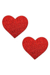 Shiny Heart Rave Pasties (Multiple Colors)