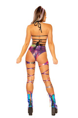 Keyhole Rave Wrap Top (Multiple Colors)