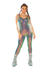 Stretch Suit Rave Bodysuit (Multiple Colors)