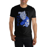 Dragon Ball Z Goku Super Saiyan Kanji Text Short-Sleeve T-Shirt