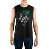 Mens Joker Muscle Shirt HaHa Joker Mens Shirt