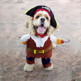 Pirate Dog Costume - 2 Piece - Dog Halloween Costumes