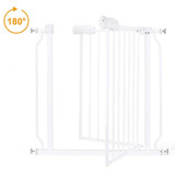 Dog Gate - Adjustable Metal Pet Fence - Safety