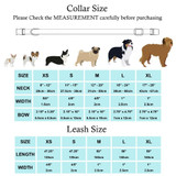 Fox Print Dog Collar and Leash Set - The Foxy Collar and Leash Set