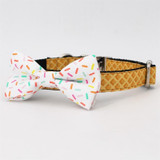 Donut Dog Collar and Leah Set - A Little Sprinkle Collar and Leash Set