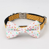 Donut Dog Collar and Leah Set - A Little Sprinkle Collar and Leash Set