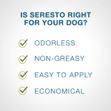 Flea and Tick Collar for Small Dogs - Seresto - 8-Month Flea and Tick Collar