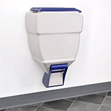 Bergan Wall Mounted Dispenser - Dog Food Storage - 40 lbs Capacity