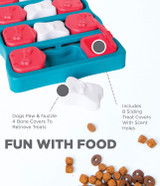 Nina Ottosson Dog Brick Puzzle Game (Level 2 - Intermediate)