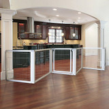 Richell Convertible Elite Freestanding Pet Gate 6-Panel