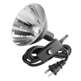 Reptile Habitat Lighting - Zilla Halogen Mini Dome,  Terrarium Heat Lamp