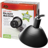 Reptile Habitat Lighting - Zilla Halogen Mini Dome,  Terrarium Heat Lamp