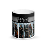 star wars Matte Black Magic Mug