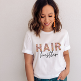 Pink Leopard Hair Hustler Short-Sleeve Unisex T-Shirt