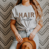 Leopard Print Hair Hustler Short-Sleeve Unisex T-Shirt