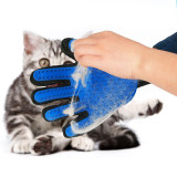 NICREW cat grooming glove for cats wool glove Pet Hair Deshedding Brush Comb Glove For Pet Dog Cleaning Massage Glove For Animal