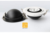 Rotatable Angle LED Recessed Downlight 5W 7W 10W 15W 18W LED Ceiling Spot Light 3000K/4000K/6000K Black/White Housing Light