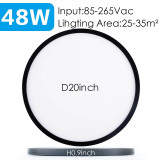Large Bedroom 20inch Ceiling Led Ceiling Lamps Room Lights Lighting Fixture Ultrathin Led Ceiling Light For Living Room kitchen
