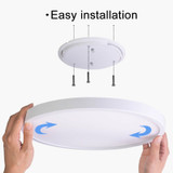 Large Bedroom 20inch Ceiling Led Ceiling Lamps Room Lights Lighting Fixture Ultrathin Led Ceiling Light For Living Room kitchen