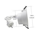 Tuya WiFi Smart LED Downlight 4.5 Inch AU Plug 14W RGB White Dimming Round Spot Light Alexa Google Home Assistant Voice Control