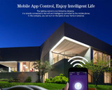 ZigBee Led Lamp Smart Downlight Light Dimming Round Spot Light 7W 9W AC110-250V Color Changing RGB+W+C Works with Alexa