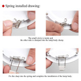 EnwYe LED Ultra thin Downlight lamp 3W 4W 6W 9W 12W 15W 18W 24W led ceiling recessed grid downlight slim round panel light