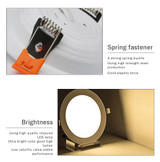 LED Downlight 3W 5W 7W 9W 12W recessed ceiling led Warm White Cold White led ceiling lamp Bedroom Kitchen Indoor Spot Light