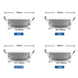 DC 12V Led Downlight 5W 9W 12W 15W 18W Led Ceiling Recessed Grid Downlight Round Recessed Light Low Voltages 12 Volts Lighting