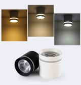 Dimmable Cylinder LED Downlights 7W 10W 12W  COB LED Ceiling Spot Lights AC85~265V LED Background Lamps Indoor Lighting
