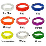 Flexible Neon Light 1M/2M/3M/5M/10M Glow EL Wire Rope Tube LED Strip Waterproof Neon Lights For Dancing Shoes Clothing Car