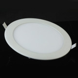 Dimmable Ultra thin 10pcs/lot 3W/4W/6W/9W/12W/15W/25W LED Ceiling Recessed Grid Downlight/Slim Round Panel Light