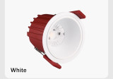 Led Recessed Light Dimmable Led Downlight Aluminum Round Square Spot Led Ceiling 7W 12W AC110V 220V For Living Room Shop Coffee