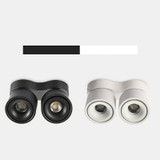 Dimmable Folding Rotating 360° LED Downlights 14W/20W/30W COB LED Ceiling Spot Lights AC85~265V LED Wall Lamps Indoor Lighting