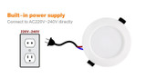 Dimmable Waterproof LED Recessed Downlight 5W 7W 9W 12W 15W LED Spot Light Ceiling Lamp Home Lighting AC 220V For Bathroom lamp Dimmable Waterproof LED Recessed Downlight 5W 7W 9W 12W 15W LED Spot Light Ceiling Lamp Home Lighting AC 220V For Bathroom lamp