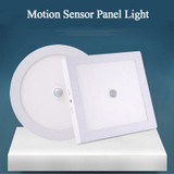 LED Panel Light 6W/12W/18W/24W Motion Sensor Square Round Surface Ceiling Downlight Ceiling Lamps For Decoration Home Lighting