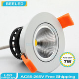 LED Downlight 6pack 3W 5W 7W LED downlight Recessed LED Ceiling light Spot Lights COB led lamps Dimmable