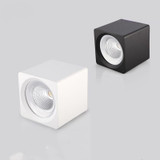 Square dimmable COB LED downlight 7W 9W 12W 15W 20W 25W LED ceiling spotlight AC85-265V LED surface light indoor lighting