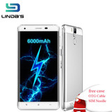 OUKITEL K6000 Pro Android 6.0 Cell Phone 6000mAh 3GB RAM 32G ROM MTK6753 Octa Core Mobile Phone Unlocked 16MP Smartphone
